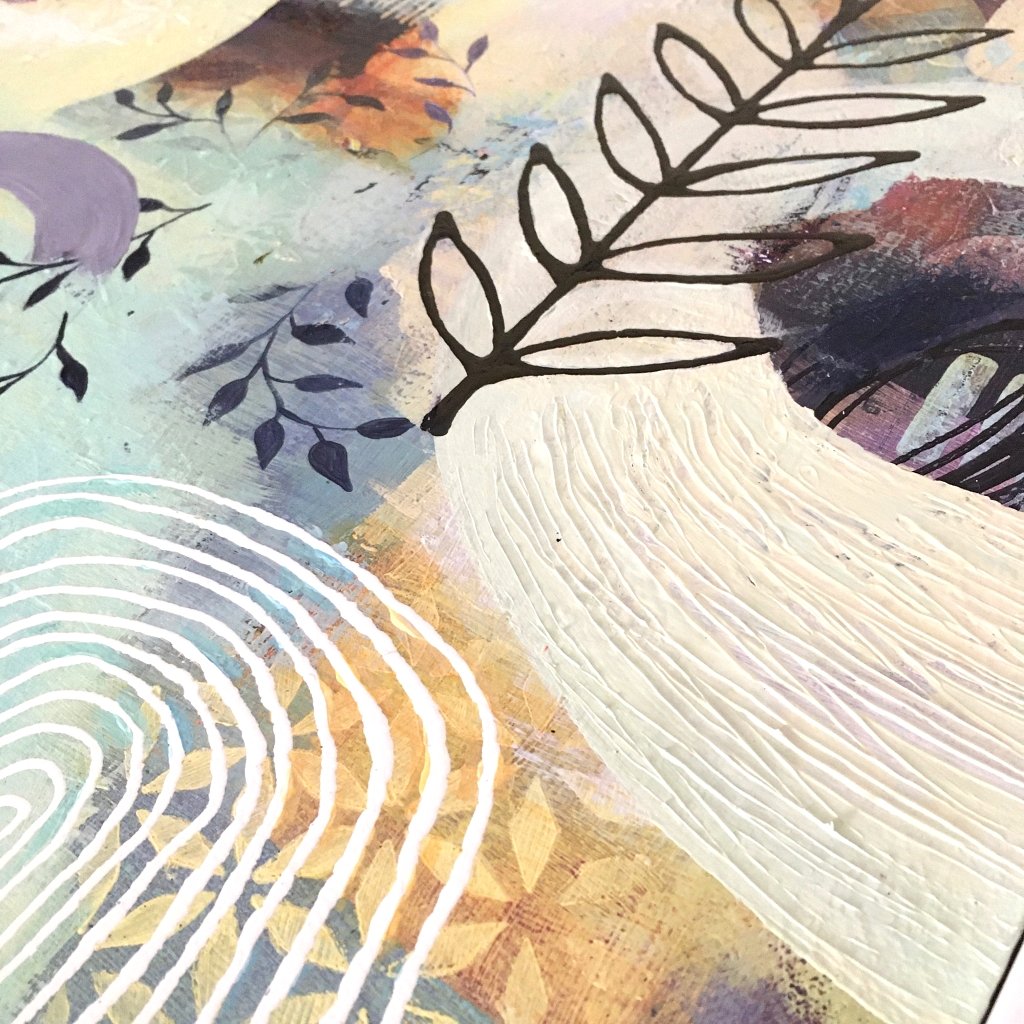 'Seasons Change' painting - Image 3