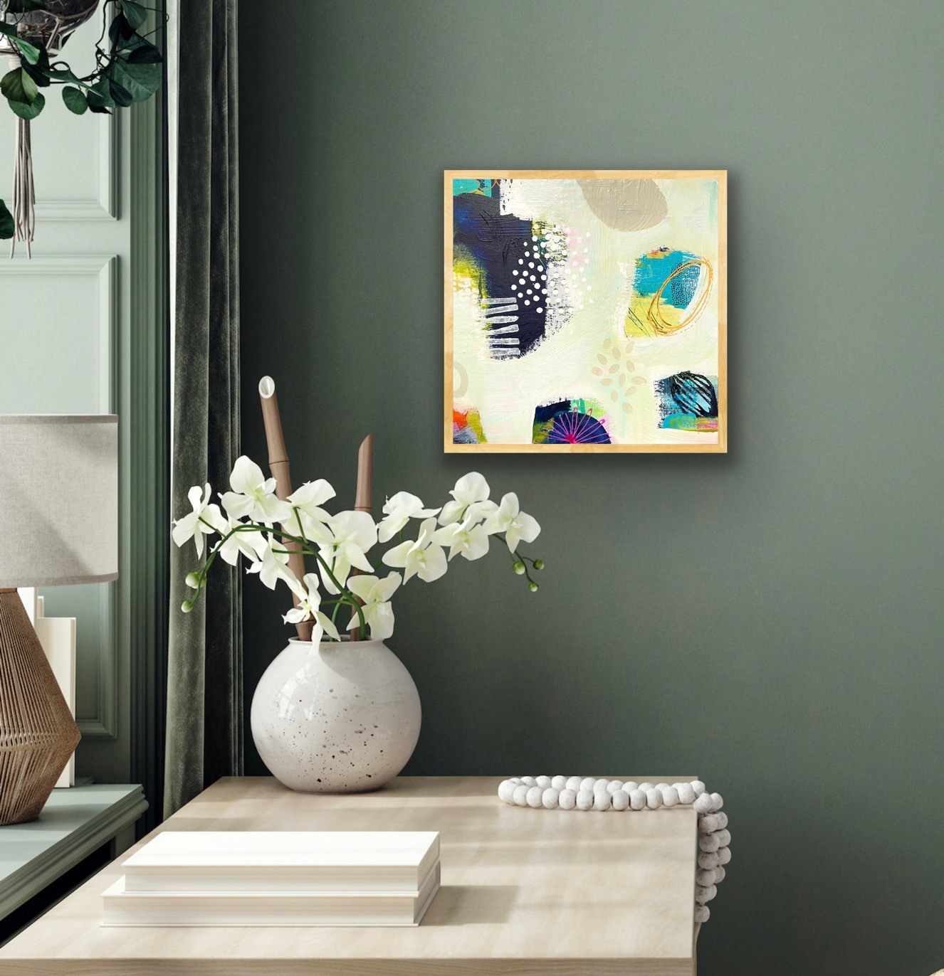 'Above and Beyond' painting - Image 7