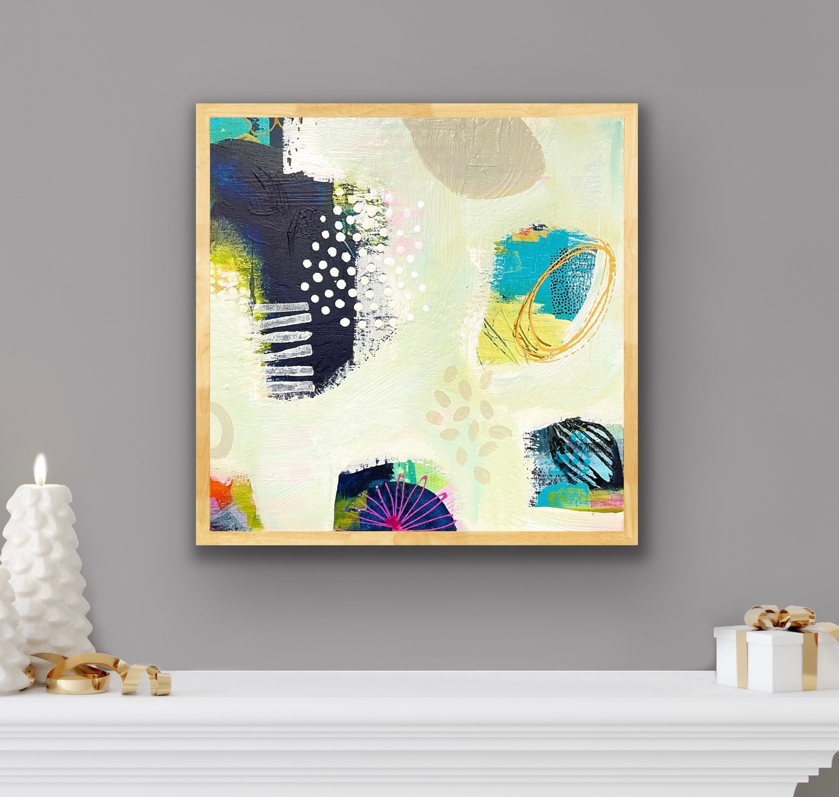 'Above and Beyond' painting - Image 9
