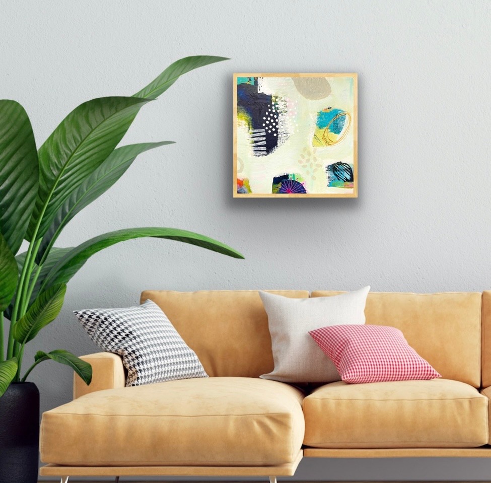 'Above and Beyond' painting - Image 8