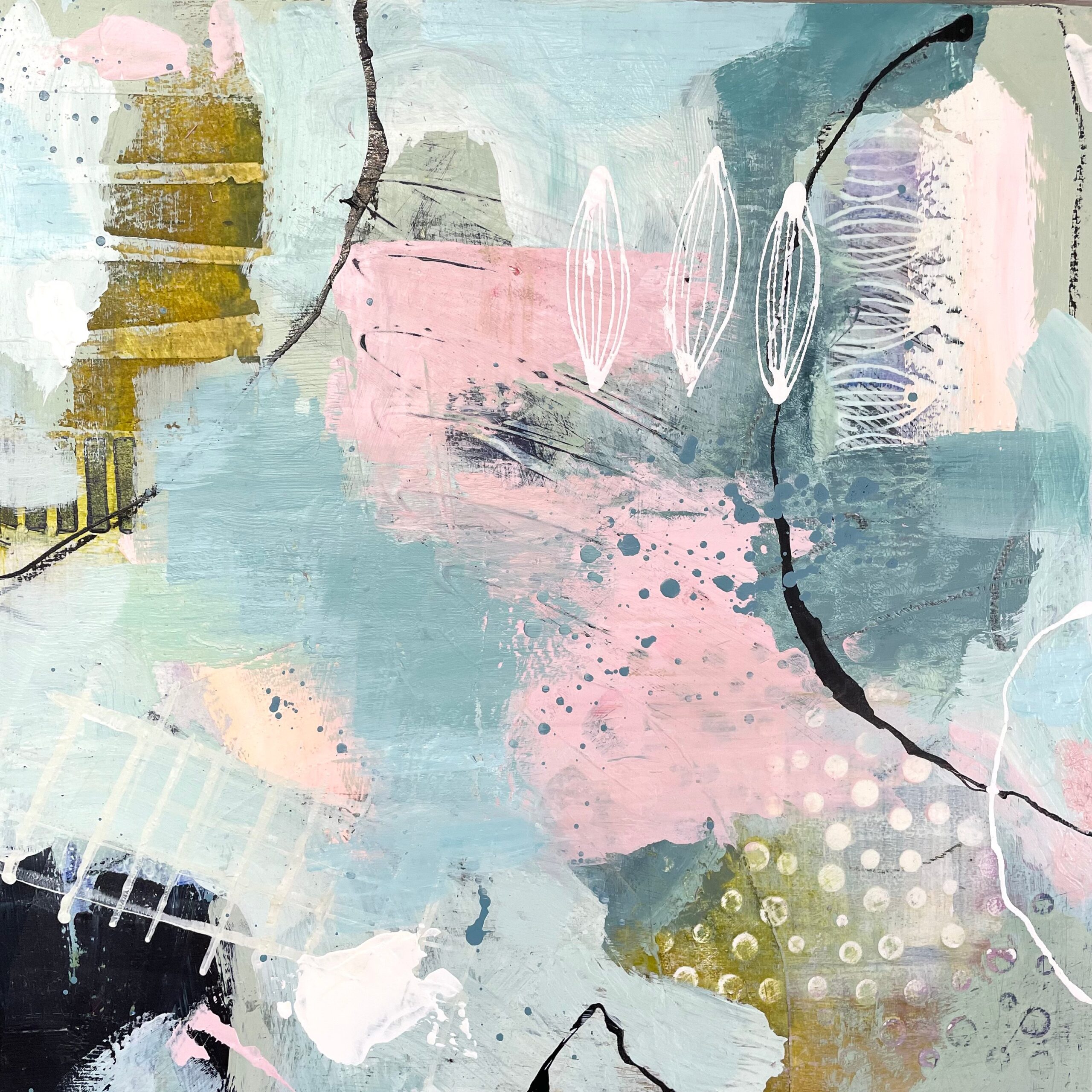 'Shallow Pool' Art Print Abstract Fine Art Print - Image 2