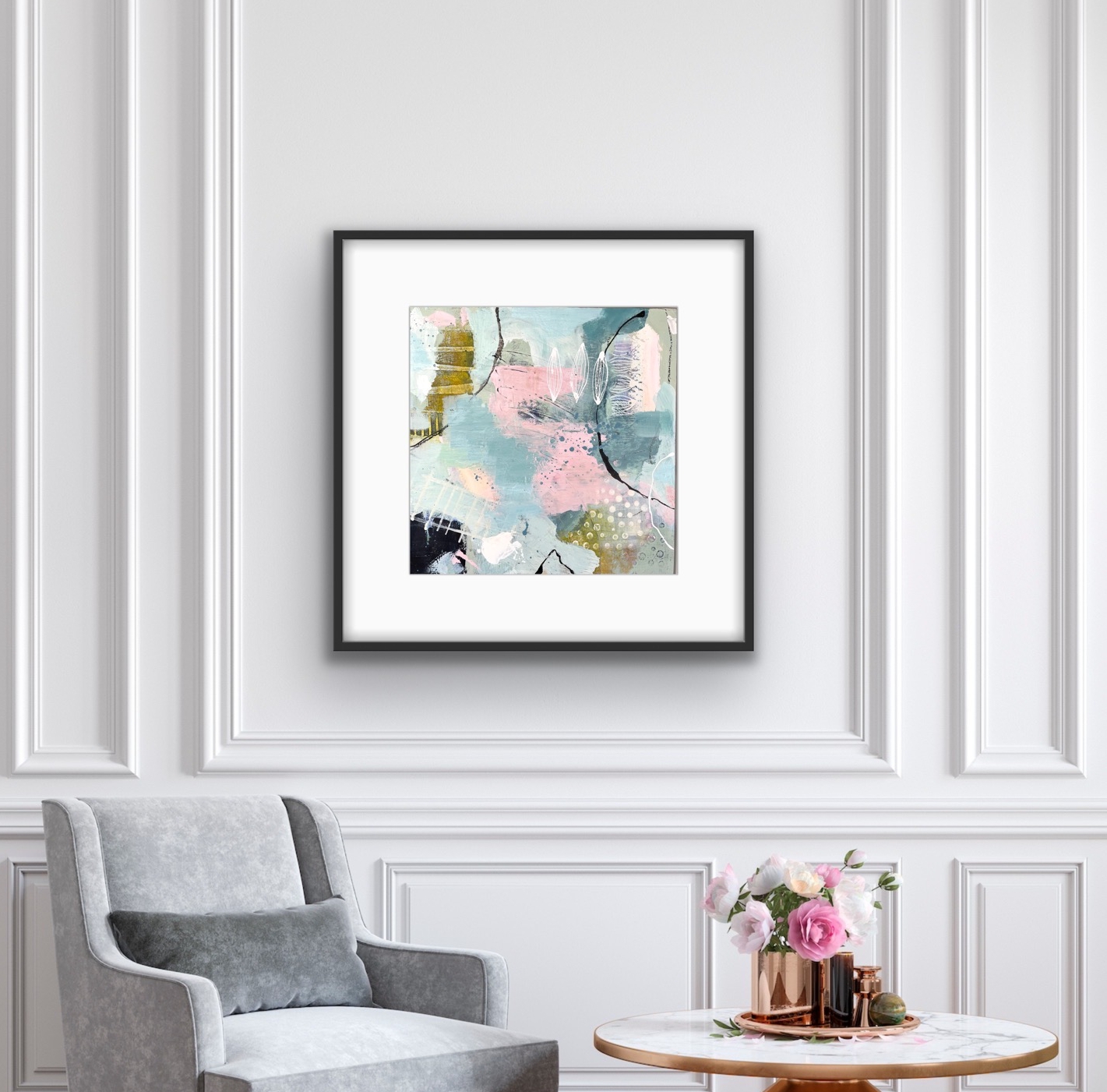 'Shallow Pool' Art Print Abstract Fine Art Print