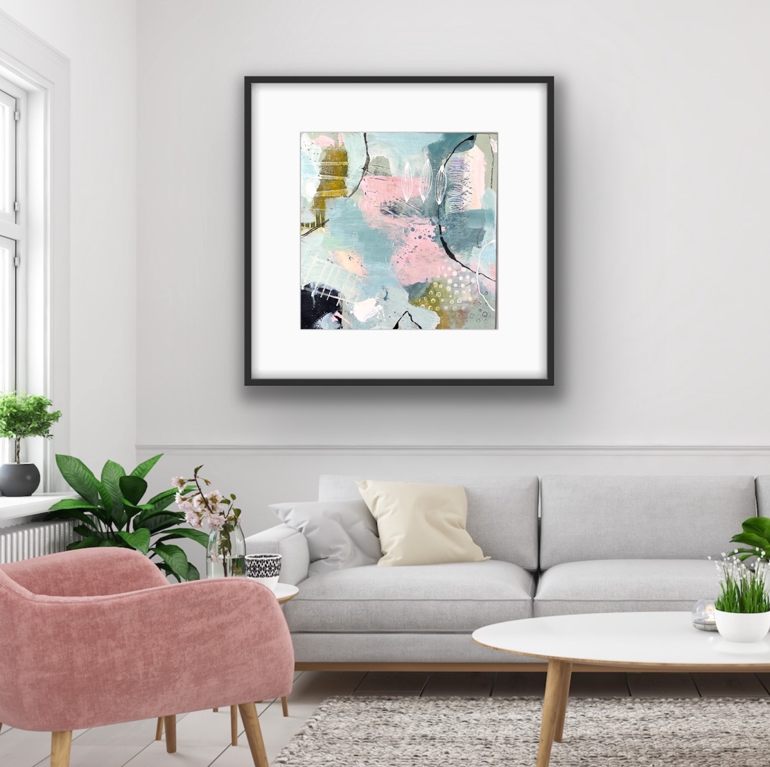 'Shallow Pool' Art Print Abstract Fine Art Print - Image 3