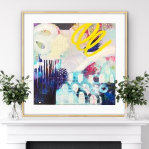 'Just Blown Away' Art Print