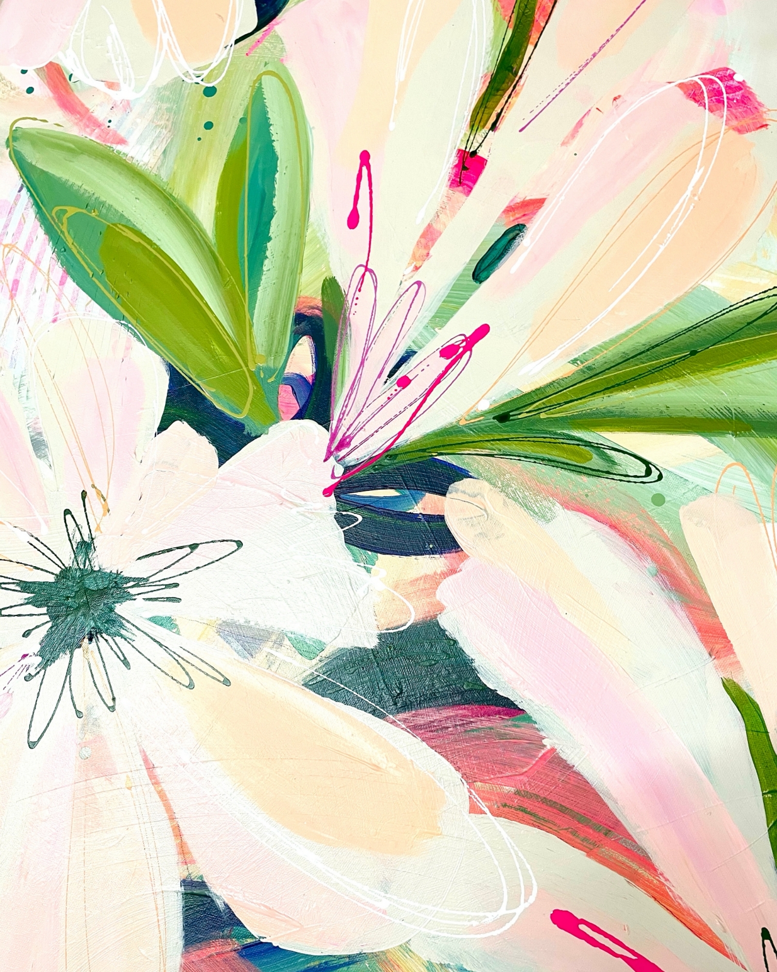 'Bellini Blooms' Art Print - Image 2