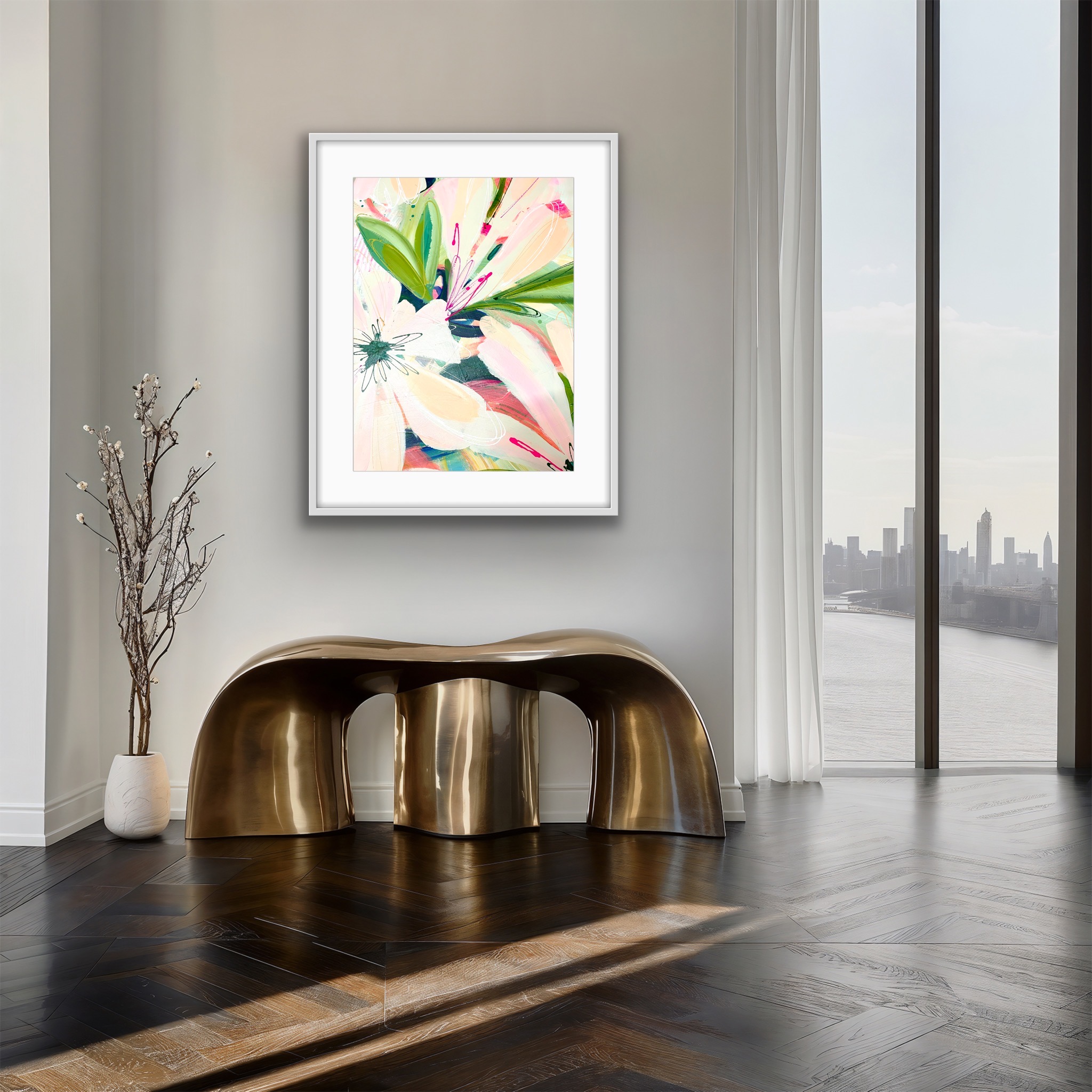 'Bellini Blooms' Art Print - Image 4