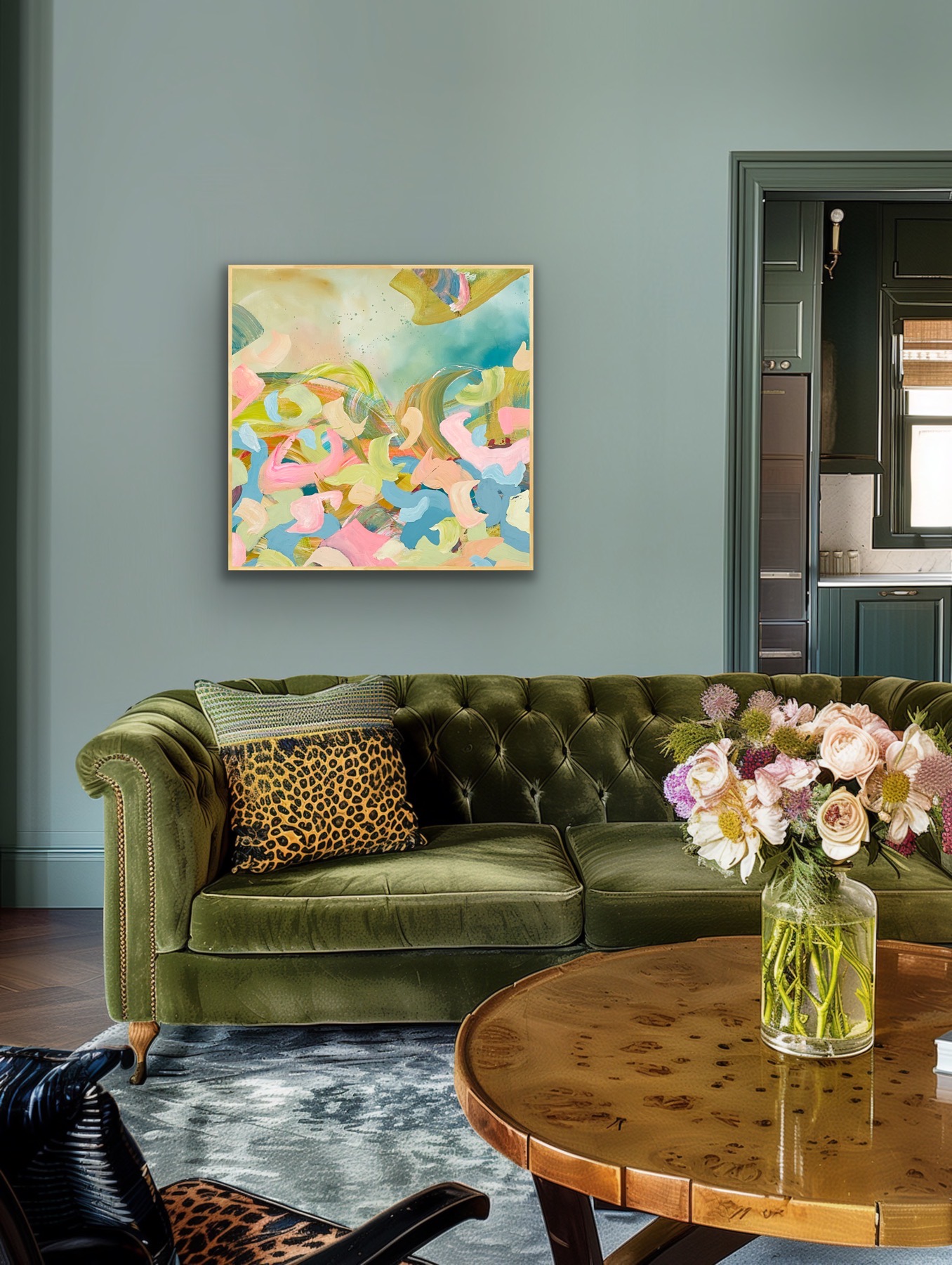 image of Freedom's Song Canvas Art Print in situ