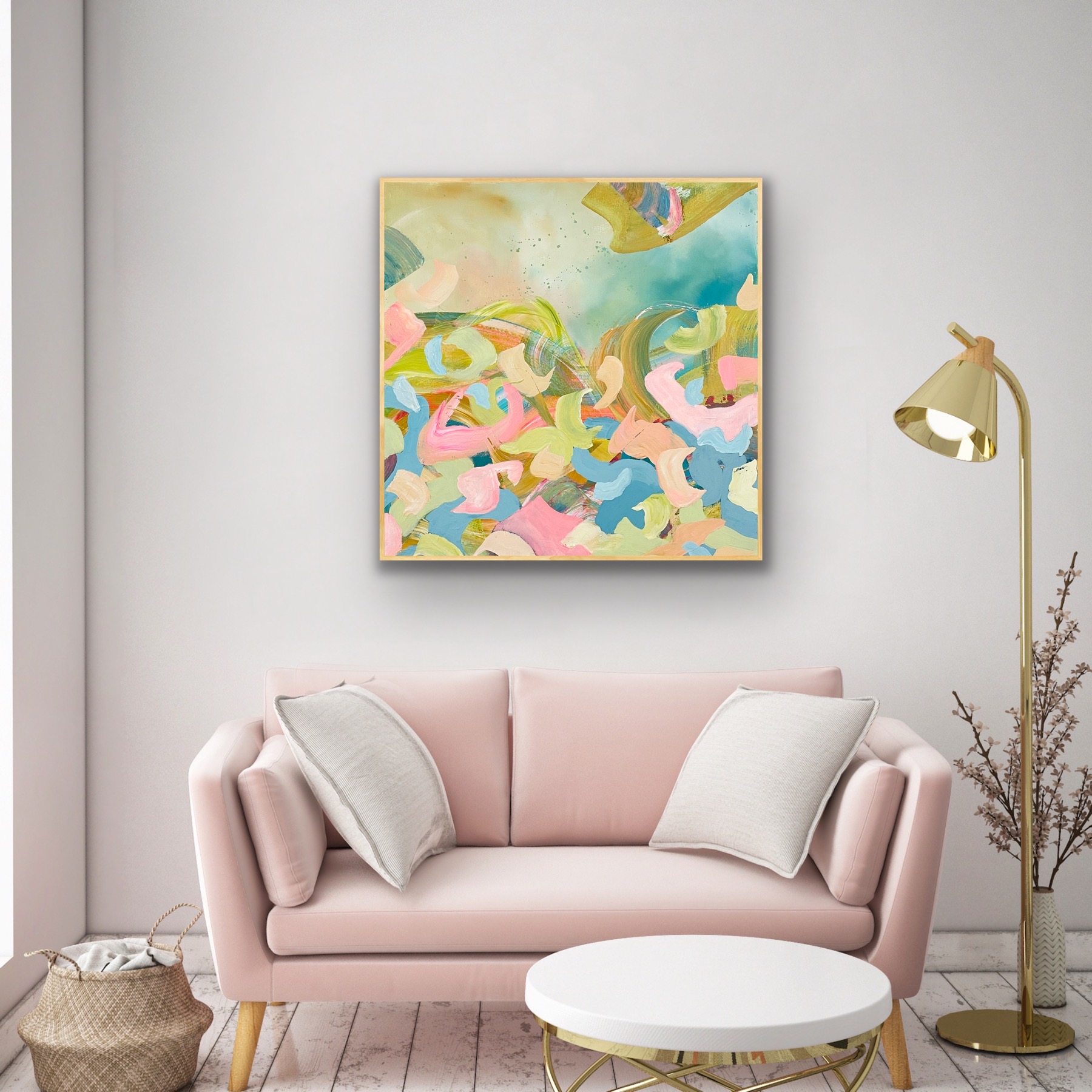 image of Freedom's Song Canvas Art Print in situ